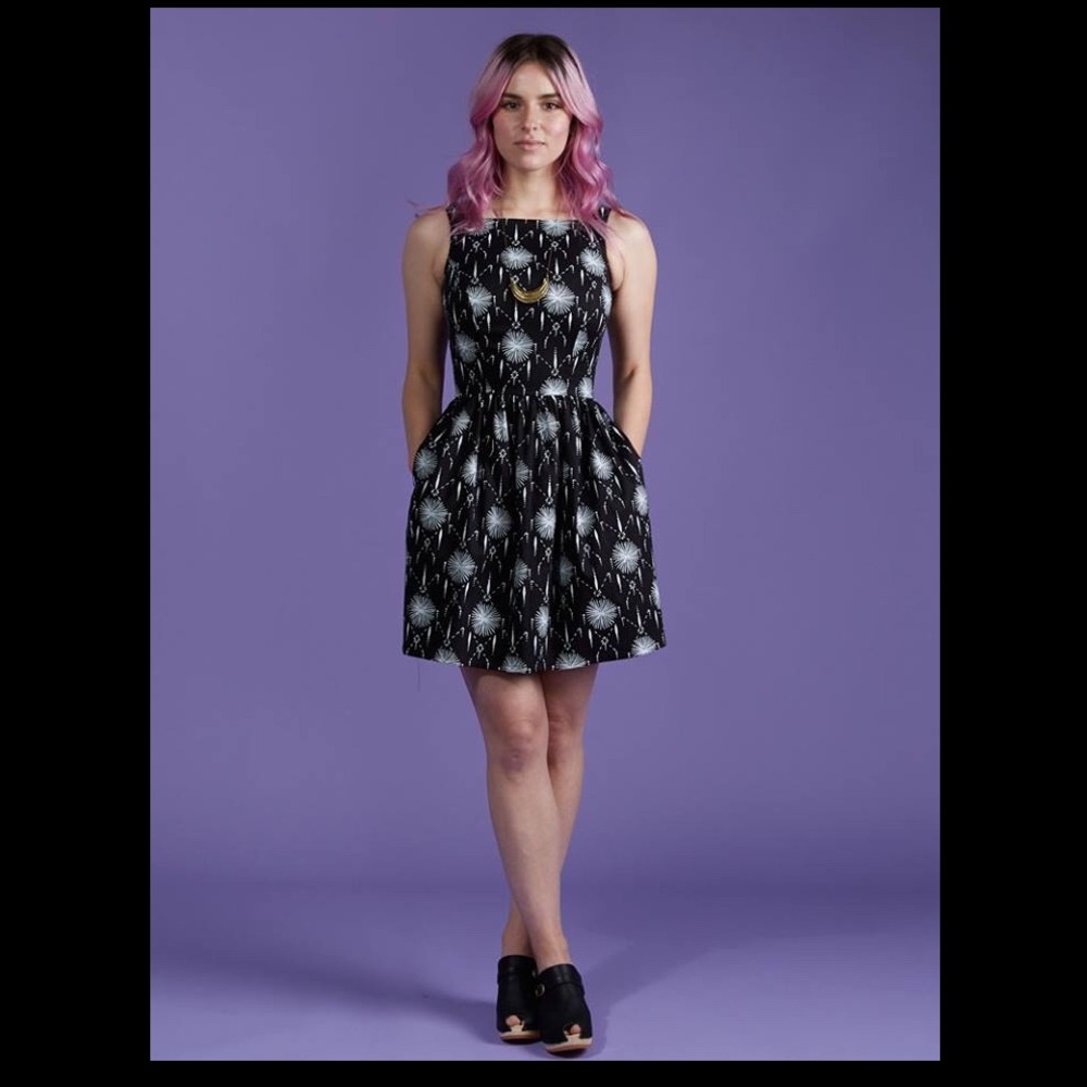 Audrey retro fireworks dress